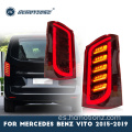 Hcmotionz 2015-2019 Mercedes Vito V-Class W447 Luces traseras